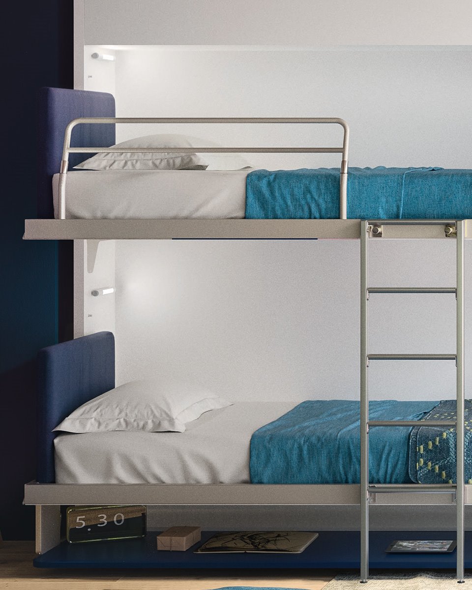 Inklapbaar stapelbed BedHabits 7